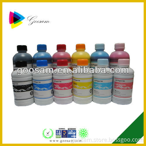 The Super Pigment Based Art Paper Inkjet Ink for Epson R230/270/280/290/390/1390/1410